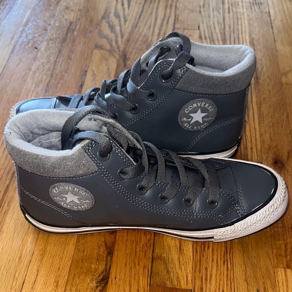 Converse Charcoal High-Top Sneakers - Picture 1 of 2